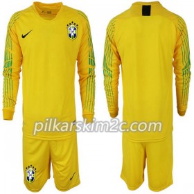 Koszulka Brazylia Dziecięca Główna Mistrzostwa Świata 2018 - Koszulki Piłkarskie(L/S)